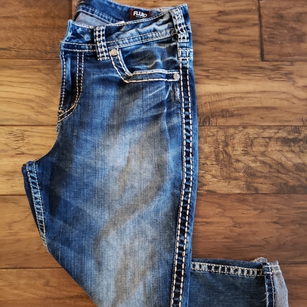 Silver Jeans Suki Mid Capri Size 14